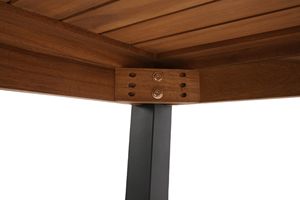 TOP Choice Modern Patio dining Choice Choice | ไม้อาคาเซียทนทาน & เหล็กที่นั่งกลางแจ้ง | ผู้ผลิตเวียดนามสำหรับโรงแรมและวิลล่า - Product Image 5