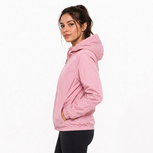 Veste coupe-vent unisexe personnalisée, veste de randonnée légère en polyester de haute qualité, veste coupe-vent pour le camping en plein air - Product Image 2