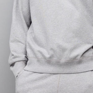 Customizable Design Men Modern Pullover Sweatshirt / <b>Crafted</b> With Smooth Texture And Relaxed Shape For Winter With Full Sleeves - Product Image 3