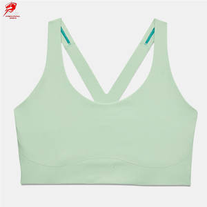 Sujetador deportivo de nailon de alto rendimiento para entrenamiento de Crossfit, ropa de capa base anti fricción y agradable para la piel - Product Image 1