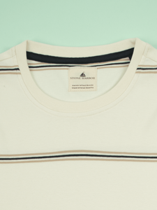 เสื้อยืดแขนสั้นผู้ชาย ผ้าถักเนื้อนุ่ม คุณภาพสูง สไตล์ลำลอง  รับสกรีนโลโก้ด้านหน้า ไซส์ใหญ่พิเศษ ผ้าฝ้าย 100% เป็นมิตรต่อสิ่งแวดล้อม แห้งเร็ว - Product Image 4