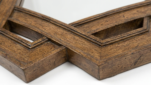 Espejo Octagonal Moderno de Madera con Pantalla LED, Marco Decorativo de Pared para Baño y Espacios Pequeños - Product Image 3