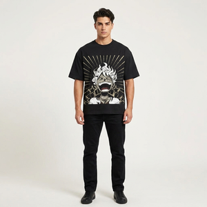 Camiseta con gráfico personalizado impreso, 100% algodón, calidad premium, impresión DTG, camiseta moderna de manga corta para unisex. - Product Image 5