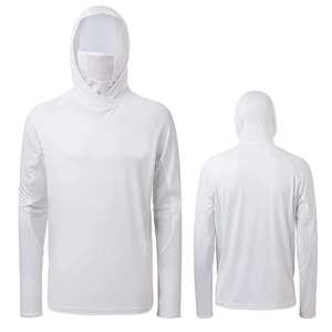 Sweat à capuche léger pour homme, respirant, à manches longues, avec logo personnalisé, service OEM, nouvelle collection, UPF 50, pour la chasse et la pêche - Product Image 2