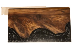 Tabla de cortar moderna de madera y resina para cocina, tabla multifuncional para servir queso de India, novedad de 2024 - Product Image 2