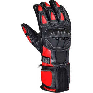Gants de moto en cuir avec logo personnalisé, gants de course à moto à doigts entiers, antidérapants, respirants, légers, gants de moto pour l'hiver - Product Image 3