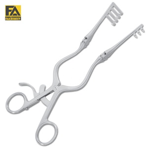 Retractor Quirúrgico de 3x4 Puntas Tipo Beckman de 16.5cm, Instrumento Manual para Cirugía General, Certificado CE Clase I - Product Image 1