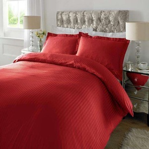 Ensemble de housse de couette rayée en coton 400TC pour la maison, utilisable toute l'année - Product Image 5
