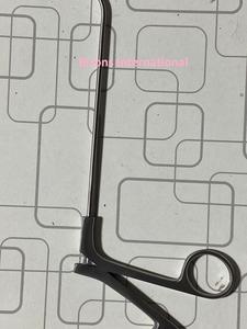 Pinzas Quirúrgicas Frontales para Senos Nasales BISONS, Manuales, Copa de 2mm, 134mm, Doble Acción, Acero Inoxidable - Product Image 6