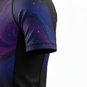 โรงงานผลิตเสื้อรัดกล้ามแบบขายส่ง รับผลิตเสื้อแบบ OEM แบรนด์ส่วนตัว เสื้อซับลิเมชั่นแบบรัดรูป สำหรับกีฬา MMA BJJ ฝึกซ้อม ชุดกีฬาผู้ชาย - Product Image 5