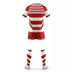 Conjunto de Uniformes de Rugby para Hombre, Estilo Nuevo Personalizado, Sublimación Completa, Poliéster Transpirable, Ropa Deportiva Resistente, Ropa de Equipo Profesional - Product Image 4