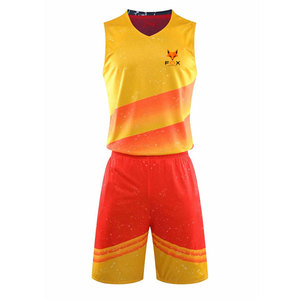 Uniforme de Baloncesto Transpirable de Poliéster 100% de Alta Calidad a Precio Económico, Ropa de Equipo, Servicio OEM, Último Diseño - Product Image 1