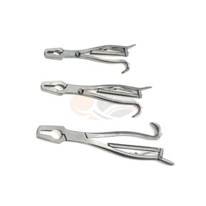 Ensemble de 3 pinces orthopédiques vétérinaires miniatures pour la réduction osseuse, pinces de maintien osseux en acier inoxydable, manuelles - Product Image 5