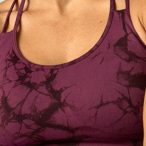 Soutien-gorge de sport moulant pour femme, vêtement de mode compressif, extensible, de haute qualité, anti-transpiration, léger, dos croisé - Product Image 4