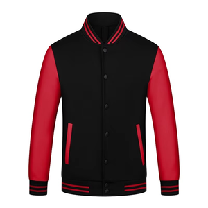Blousons universitaires vierges personnalisables par impression et broderie, Nouvelle Collection Automne Hiver 2026, Blouson universitaire personnalisé pour homme, Blouson Letterman - Product Image 5