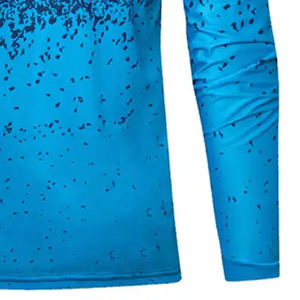 Camiseta de compresión de manga larga para hombre con protección UV, proveedor mayorista de camisetas deportivas de alto rendimiento, servicio OEM. - Product Image 3
