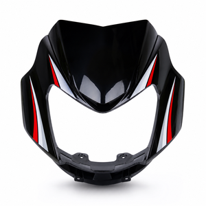 Carénage TVS Star Sports avec pare-brise en verre pour moto, panneau avant de carrosserie - Product Image 3