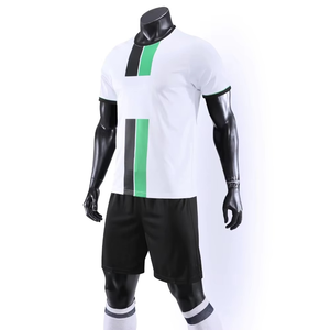 Conjunto de Uniforme de Fútbol Americano para Hombre Adulto Geo Brothers, 100% Poliéster, Impreso, de Secado Rápido, Transpirable, Cuello en V, Manga Corta - Product Image 3