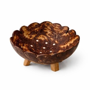Juego de jaboneras de madera con varios diseños, jaboneras de cáscara de coco para jabones sólidos, decoración para cocina y baño. - Product Image 5