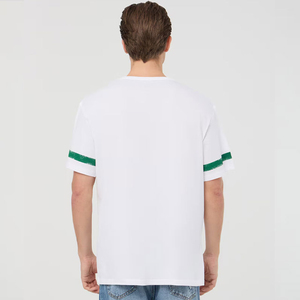 เสื้อยืดแขนสั้นสีขาวสำหรับผู้ชายพิมพ์ลายซีแอตเทิล 83 คอกลมทรงปกติผ้าฝ้ายเจอร์ซีย์เสื้อลำลอง - Product Image 3