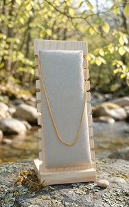 DIVYORO Women's Classic 22k Gold Plated <b>Rope</b> <b>Chain</b> for Religious Ceremonies & Parties - Product Image 2