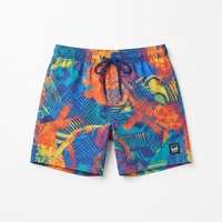 Shorts de plage pour hommes à séchage rapide, imprimés par sublimation, extensibles dans 4 directions, résistants au chlore et aux UV, personnalisables avec logo OEM