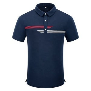 T-shirts polo en coton teint uni couleur col rabattu 100% coton pour hommes fabricant de gros - Product Image 1