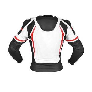 Unisex Full Sleeve Leather Motorcycle Racing <b>Suit</b> White Black <b>Red</b> Breathable Waterproof Quick Dry Protective Gear All Seasons - Product Image 5
