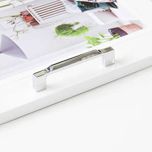 Tirador Rectangular Moderno Minimalista de Aleación de Zinc Negro Mate para Gabinetes de Cocina y Sala de Estar, Cajones - Ecológico y Duradero - Product Image 4