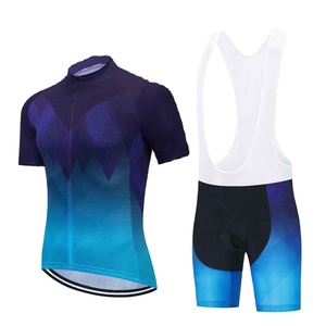 Vêtements imprimés personnalisés pour femmes, manches courtes, respirants, écologiques, coupe-vent, uniforme de cyclisme - Product Image 6