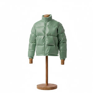 Veste matelassée imperméable à capuche en duvet de canard 90 % pour homme et femme, vente en gros personnalisée - Product Image 3