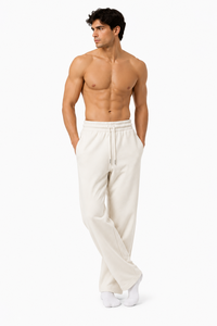 Pantalon de survêtement à cordon de serrage, qualité supérieure, tissu respirant, idéal pour les tenues décontractées et les sports de gym, joggers en molleton personnalisés, vente en gros - Product Image 5