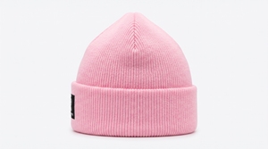 Bonnet rose RUITER IMPEX unisexe pour adulte, décontracté, hiver, ajustable, avec revers, couleur unie, broderie acrylique - Product Image 3