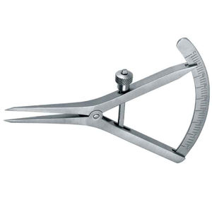 Calibrador Curvo Castroviejo de 20 mm, Instrumentos Veterinarios de Ortodoncia, Herramienta Metálica para Medir Ojos, Implante Dental, Set de Instrumentos para Mascotas - Product Image 4