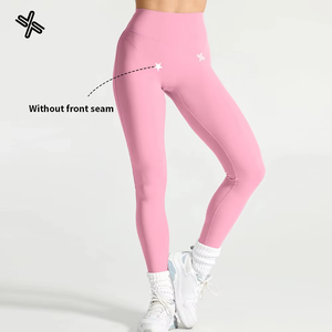 Leggings de Yoga Transpirables de Secado Rápido con Elasticidad en Cuatro Direcciones, Ropa Deportiva Ajustada para Gimnasio, Pantalones de Yoga de Cintura Alta con Efecto Levanta Glúteos - Product Image 2