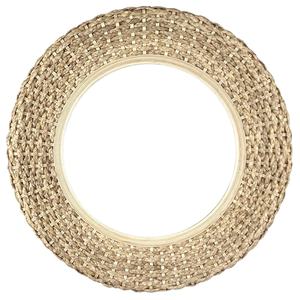 Nouveau produit : Autocollant mural multifonctionnel artisanal en jacinthe d'eau et jonc de mer, style bohème antique, Vietnam Premium Living - Product Image 1