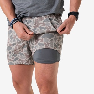 กางเกงขาสั้นเอวยางยืดสูงสำหรับผู้ชาย- ชุดลำลอง - Product Image 4