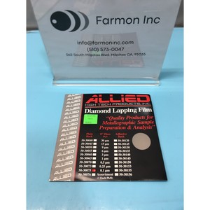Lote de 5 Películas de Lapeado de Diamante Allied 50-30075 - Equipo y Piezas de Semiconductores de Confianza con Legado Global - Product Image 2