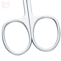 Ciseaux professionnels pour couper les ongles, ciseaux de manucure, lame incurvée, pointe acérée, acier inoxydable, outil de pédicure pour salon de beauté
