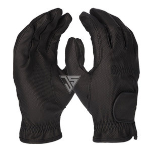 Gants en cuir imperméables pour le cyclisme et la conduite en hiver, mitaines épaisses pour moto, compatibles avec les écrans tactiles, gants en cuir noir pour homme - Product Image 1