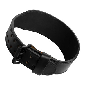 Professional Cowhide Leather Gym Belt for Men Women Weightlifting Strength Training 4 Inch Wide <b>Back</b> <b>Support</b> Belt - Product Image 4