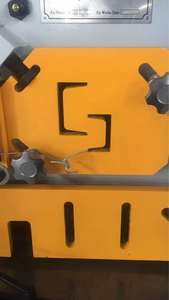 Machine de découpe et de poinçonnage hydraulique de haute qualité pour le travail du fer - Product Image 5