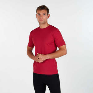 T-shirt basique unisexe à col rond en coton tricoté 100 %, coupe ample, imprimé, personnalisable, léger - Product Image 1