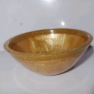 Tazón para Ensalada de Resina Pulida Personalizado con Acabado Epóxico, Centro de Mesa Decorativo Único para Fiestas en Casa Modernas y para Regalo - Product Image 5