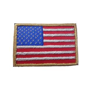 Insignias de Bullion Personalizadas Hechas a Mano, Broches Decorativos de Tela Chenille para Coser, Insignias Bordadas de Moda Hechas en Pakistán - Product Image 1