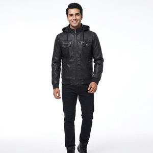 OEM Custom Service Outdoor Fashion Wear <b>Leather</b> <b>Jackets</b> for <b>Men</b> Best Material Made <b>Mens</b> <b>Leather</b> <b>jacket</b> for <b>men</b> - Product Image 6
