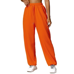 Pantalones Deportivos Casuales de Felpa Francesa de Alta Calidad, Holgados, con Cordón en la Cintura, Estilo Baggy, de Pierna Ancha y Recta para Hombre - Product Image 4