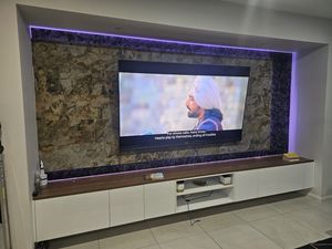 Revêtement mural en pierre naturelle translucide rustique d'automne 30x60 cm, flexible, auto-adhésif, durable, certifié CE, garantie 5 ans - Product Image 6