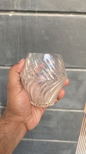 Modern Faceted Purple Crystal <b>Vase</b> Tabletop Decor <b>Unique</b> Design - Product Image 2