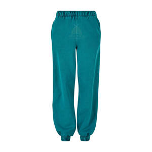 Acid Wash Straight Casual Jogger Sweatpants 100% Cotton Comfortable Fit Quick-Drying Breathable Women Pants Washed - Product Image 5